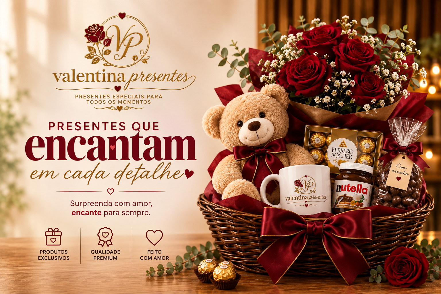 Valentina Presentes - Presentes que encantam em cada detalhe